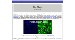 Desktop Screenshot of fibroblast.org
